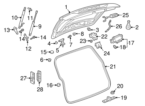 GATE フォルクスワーゲン Gate & Hardware for 2021 Volkswagen Tiguan | OEM Parts Online