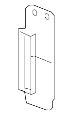 3G5971502A - Body: Control Module Bracket for Volkswagen: ID.4, Tiguan Image