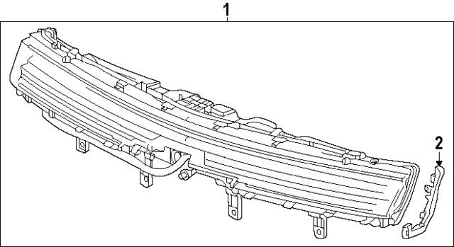 85820506 - : F Lamp for Chevrolet: Silverado EV Image