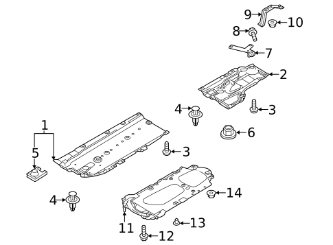 Splash Shields for 2023 Mazda CX-30 #0