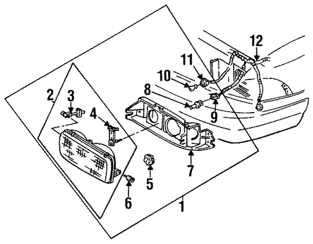 16522103 - Electrical: Headlamp Assembly for GM Image