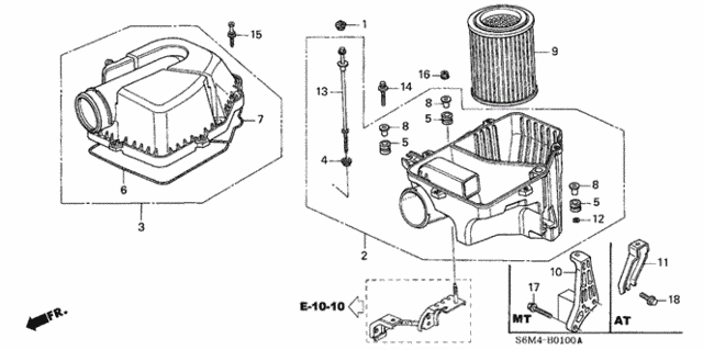 Air Cleaner for 2002 Acura RSX #0