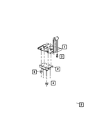 52059509AB - Engine Mounting: Transmission Mount Bracket for Mopar Image