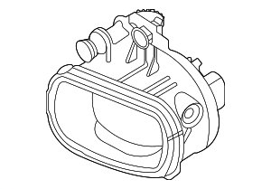 261558990D - : FOG LAMP ASSEMBLY (LH) (Y62 ARMADA R53 PATHFINDER T33 ROGUE) for Nissan: Armada, Pathfinder, Rogue Image