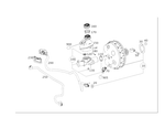 2124303230 - Brakes: Brake Booster for Mercedes-Benz Image