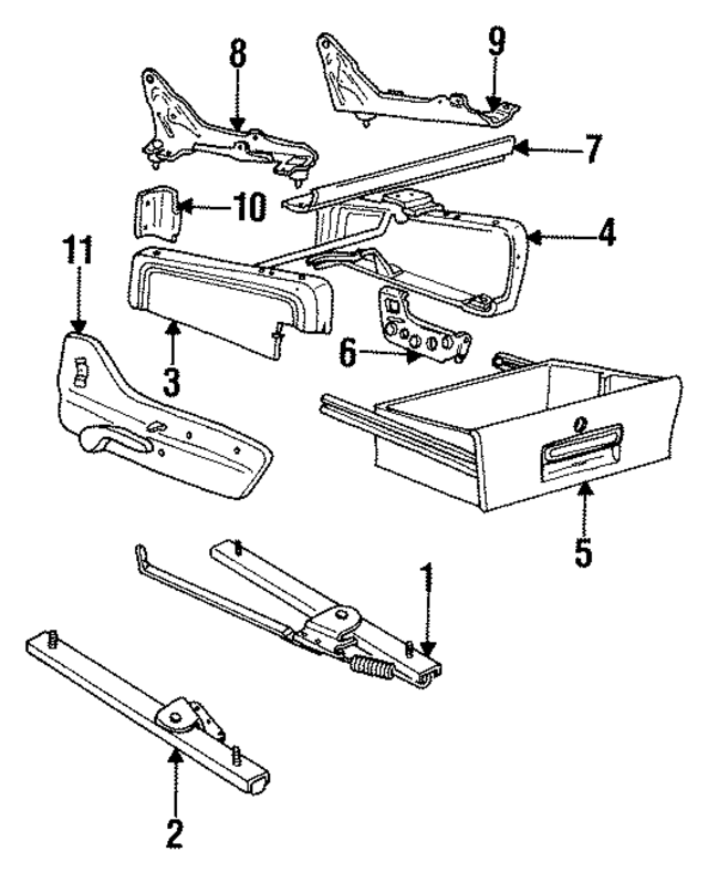 4705716 - Body: Track for Mopar Image