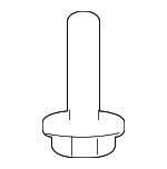 6102225AA - Transmission: Automatic Transmission Mount Bolt for Mopar Image