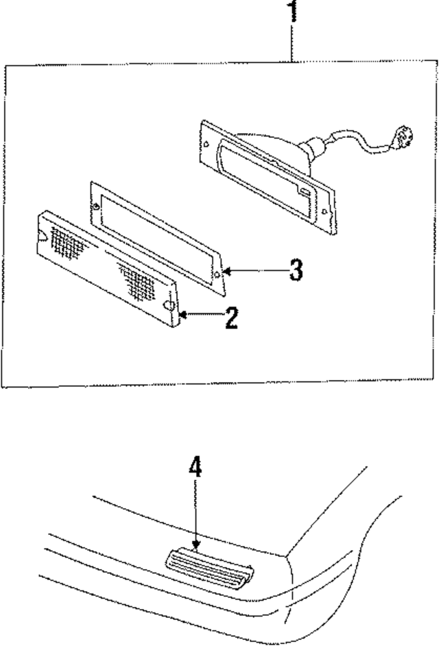 1991  1991 Mazda Lens Gasket FC0151076