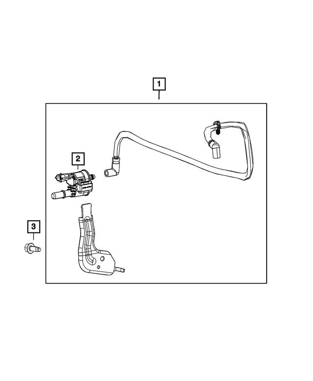 68441926AD - Emission Controls: Canister Purge Valve for Mopar Image
