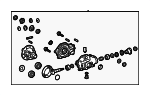 4111050340 - : Differential Assembly for Lexus: LS500 Image