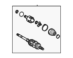 4341050040 - Suspension: Axle Assembly for Lexus: LS500, LS500h Image