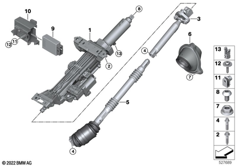 Steering Column for 2026 BMW i7 xDrive60 #0