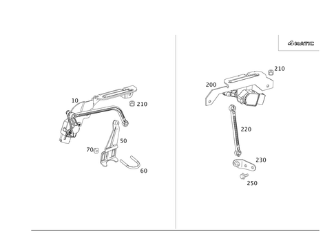 Front Dynamic Headlamp Range Control Closed-Loop Control for 2008 Mercedes-Benz C350 #0