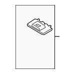 92850D4000HGC - Body: Dome Lamp Assembly for Kia: Soul Image