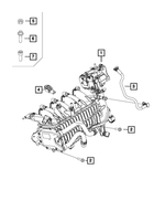 68440348AA - Electrical: Special Head Bolt for Dodge: Hornet | Fiat: 500X | Jeep: Renegade Image