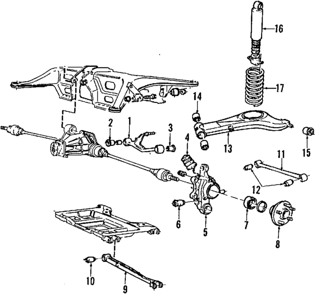 1387913 - : Suspension Control Arm Bushing for Volvo Image