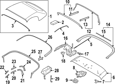 Cover & Components for 2022 Porsche 718 Boxster #0