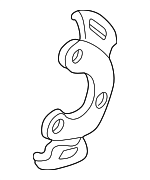 18026709 - Brakes: Splash Shield for Buick: LeSabre, Park Avenue, Riviera | Cadillac: DeVille, Eldorado, Seville | Oldsmobile: Aurora | Pontiac: Bonneville Image