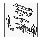25847532 - Body: Panel Assembly for Cadillac: Escalade, Escalade ESV, Escalade EXT | Chevrolet: Avalanche, Silverado 1500, Silverado 2500 HD, Silverado 3500 HD, Suburban 1500, Suburban 2500, Tahoe | GMC: Sierra 1500, Sierra 2500 HD, Sierra 3500 HD, Yukon, Yukon XL 1500, Yukon XL 2500 Image