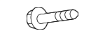 994680620 - Exhaust: Exhaust Manifold Heat Shield Bolt for Mazda Image
