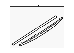 86542FL08A - Body: Wiper Blade for Subaru: Impreza Image