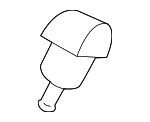 86636FL02A - Body: Washer Nozzle for Subaru: Impreza Image