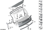 51765A177C2 - Bodywork: Tailgate Seal for BMW Image