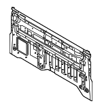 G9100EZ2MA - Body: Back Panel for Nissan: TITAN, TITAN XD Image