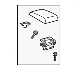 5890521050B0 - Body: Lid for Toyota Image