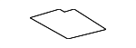 5891612080 - Body: Console Mat for Toyota Image