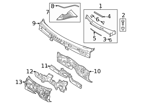 Cowl for 2025 Genesis G80 #0