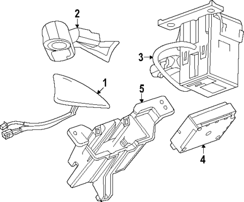 Communication System Components for 2024 Buick Encore GX #3