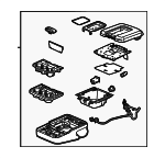 22881403 - Body: Seat Armrest for Chevrolet: Silverado 1500 | GMC: Sierra 1500 Image