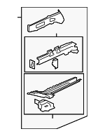 5220D727 - : Lower Rail Assembly for Mitsubishi: Lancer Image