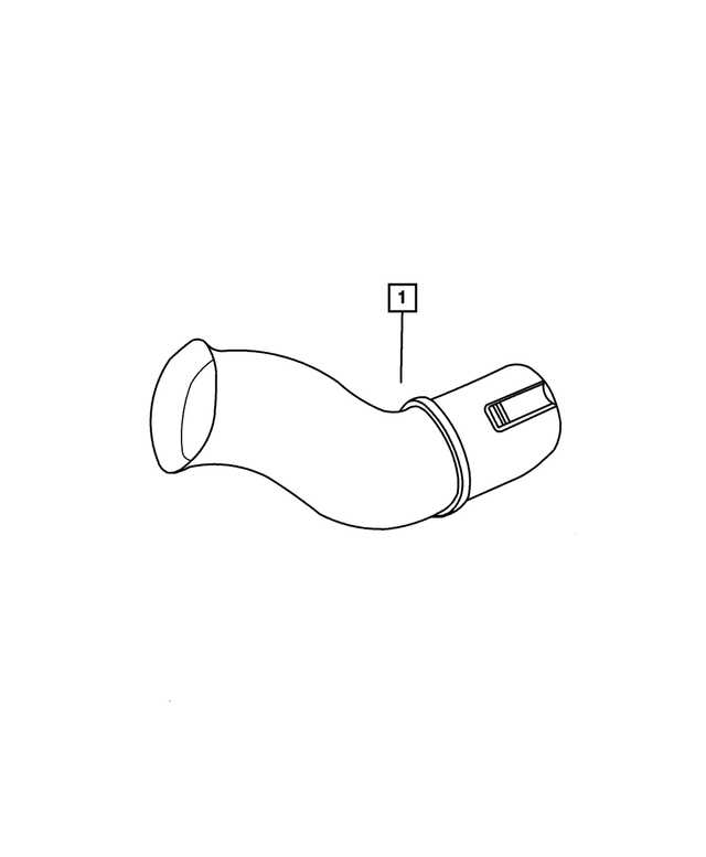 53032670AD - Fuel: Ambient Air Duct for Mopar Image image