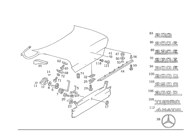 1247580029 - : Cover for Mercedes-Benz Image