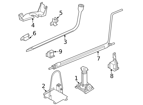 Jack & Components for 2021 Ford E-350 Super Duty #0
