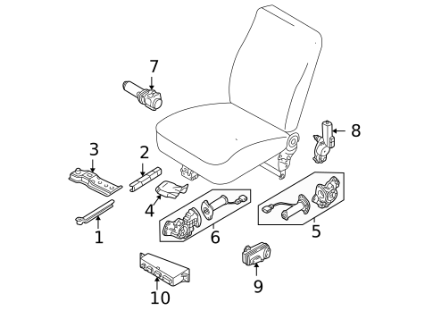 Power Seats for 2003 Volkswagen Jetta #0