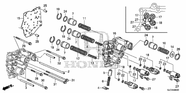 AT Accumulator Body for 2014 Honda Ridgeline #0