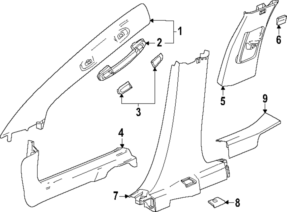 2025 Cadillac OPTIQ Front Sill Plate 85705747 | Shop Matick Buick GMC
