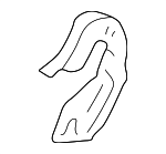 7186848020C4 - Body: Recline Cover for Toyota: Highlander Image