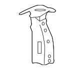 25763389 - Body: Filler Panel for Cadillac: SRX Image