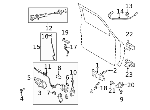 Front Door for 2010 Ford Ranger #0