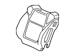 81527S3MA11 - Body: Seat Back Pad for Acura Image