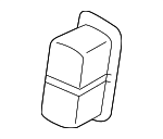 8V0886747DHW - Body: Guide for Audi: A3 Sportback e-tron, A6 allroad, e-tron Quattro, e-tron S, e-tron S Sportback, e-tron Sportback, Q3, Q4 e-tron, Q4 e-tron Sportback, Q7, Q8, Q8 e-tron, Q8 e-tron Sportback, RS Q8, RS5 Sportback, RS6 Avant, SQ7, SQ8, SQ8 e-tron, SQ8 e-tron Sportback Image