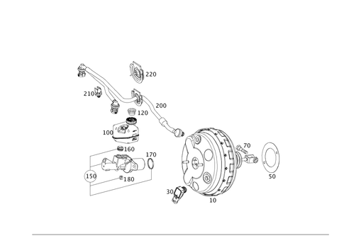 Brake Booster for 2015 Mercedes-Benz SL63 AMG #0