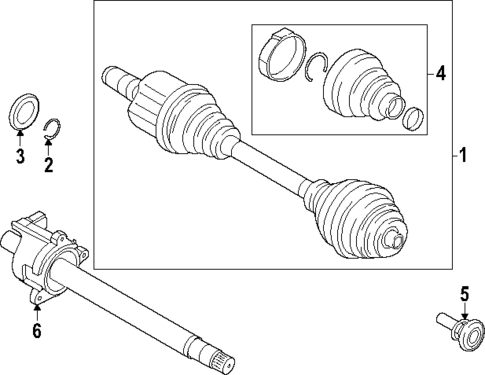 Drive Axles for 2025 Mini Countryman #0