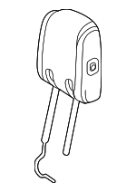 719600C370B0 - Body: Headrest, Center for Toyota: Sequoia Image