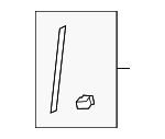 4K8839151 - Body: Weather-strip On Body Bracket for Audi Image