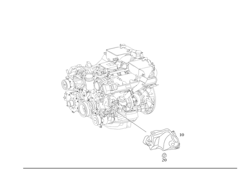 Ignition System Covering for 2009 Mercedes-Benz S600 #0